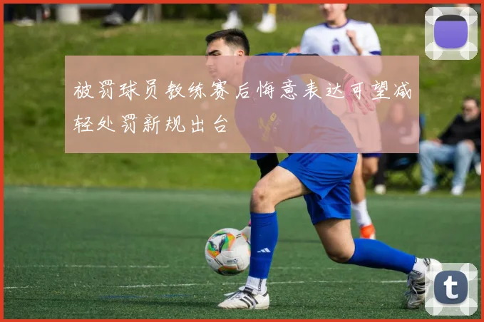 被罚球员教练赛后悔意表达可望减轻处罚新规出台